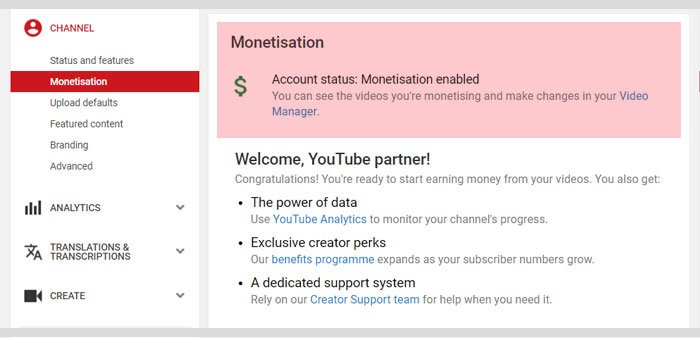 How to activate Youtube Monetization Ads in your youtube channel to make money