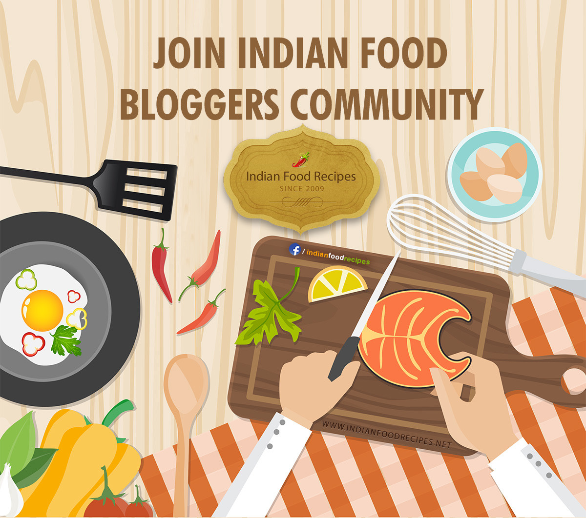 Join Indian Food Bloggers community
